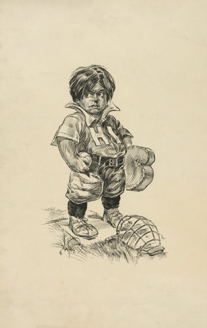 Haskell Indian baseball boy by Albert Turner Reid