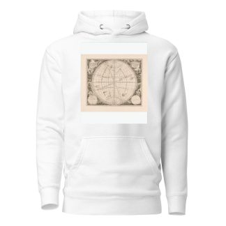 Hemelkaart met rechtopstaande en schuine aardbol Haemisphaeria sphaerarum rectae by Peter Schenk the Elder Hoodie