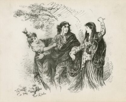 Henry Irving between England and America by Frederick Barnard