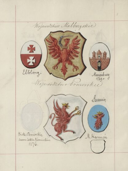 Herby Rzeczypospolitej Polskiej i W. X. Litewskiego. T. 1 Pl.026 by Boleslaw Starzyński