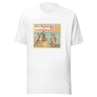 Hey Diddle Diddle and Baby Bunting Pl.1 by Randolph Caldecott T-Shirt