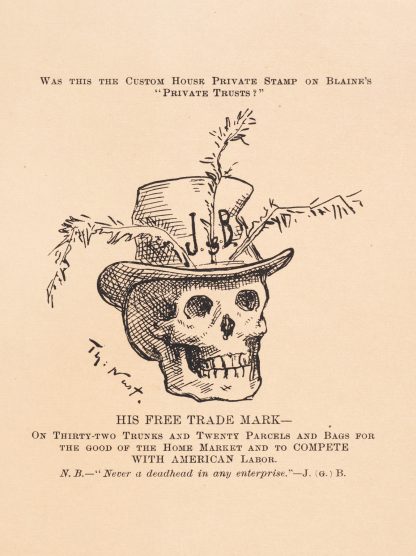 His free trade mark by Thomas Nast