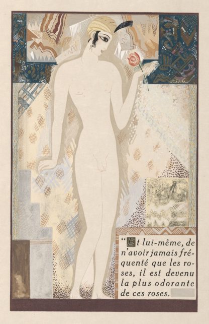 Histoire charmante de l’adolescente sucre d’amour Pl.6 by Francois-Louis Schmied