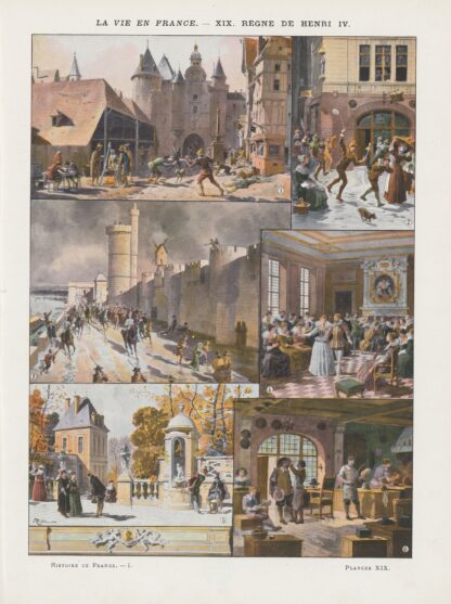 Histoire de France illustree Pl.22 by Maxime Petit