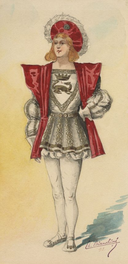 Historical costumes Pl.24 by Charles Bianchini