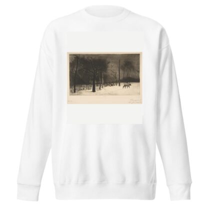 Hiver by Félix Bracquemond Sweatshirt