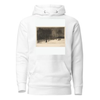 Hiver by Félix Bracquemond Hoodie