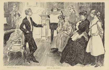 Home for the holidays by Charles Dana Gibson