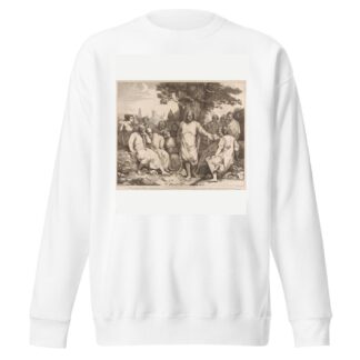 Homer Repeating his Verses to the Greeks by John Hamilton Mortimer Sweatshirt
