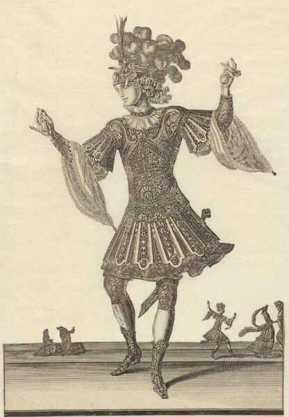Homme en habit de ballet by Jean Bérain