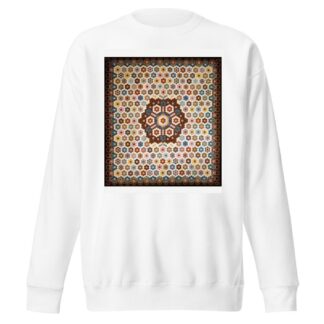 Honeycomb Quilt by Elizabeth Van Horne Clarkson Sweatshirt