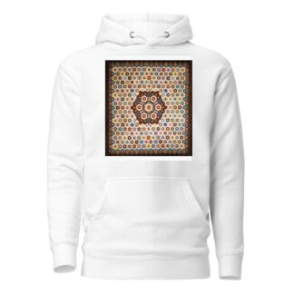 Honeycomb Quilt by Elizabeth Van Horne Clarkson Hoodie
