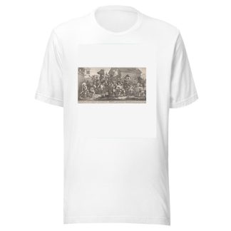 Hudibras Encounters the Skimmington by William Hogarth T-Shirt