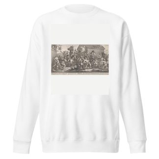 Hudibras Encounters the Skimmington by William Hogarth Sweatshirt