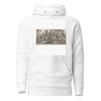Hudibras Encounters the Skimmington by William Hogarth Hoodie