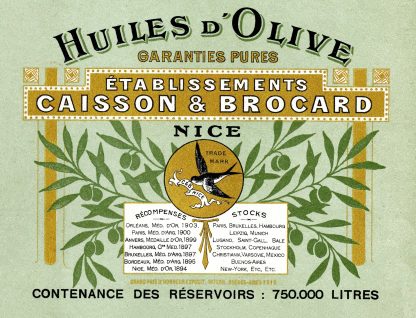 Huiles d’olive by Anonymous