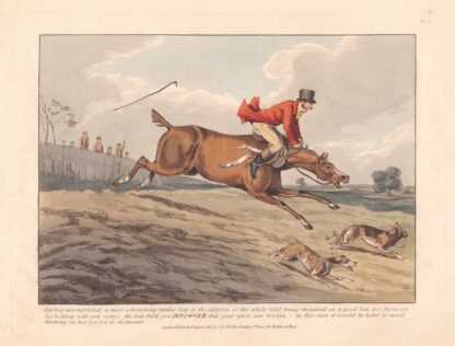 [Hunting Discoveries] … Discover that your girts are broken … by Henry Thomas Alken