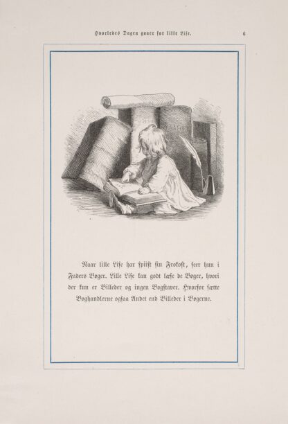Hvorledes Dagen gaaer for Lille Lise Pl.22 by Lorenz Frølich