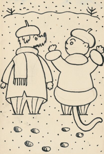 I Had a Dog and a Cat Pl 20 by Josef Čapek