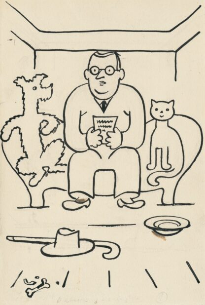 I Had a Dog and a Cat Pl 25 by Josef Čapek