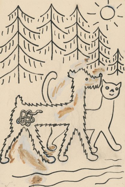 I Had a Dog and a Cat Pl 37 by Josef Čapek