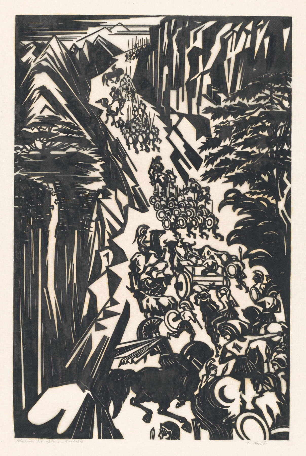 Illustratie voor Xenophon’s ‘Anabasis’ by Johannes Frederik Engelbert ten Klooster