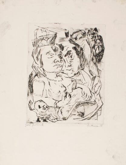 Illustration for Chapter 5, from the portfolio ‘The Duchess’ by Max Beckmann