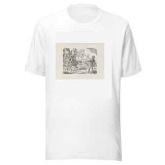 Illustrations for The Universal songster Pl.09 by George Cruikshank T-Shirt