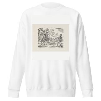 Illustrations for The Universal songster Pl.09 by George Cruikshank Sweatshirt