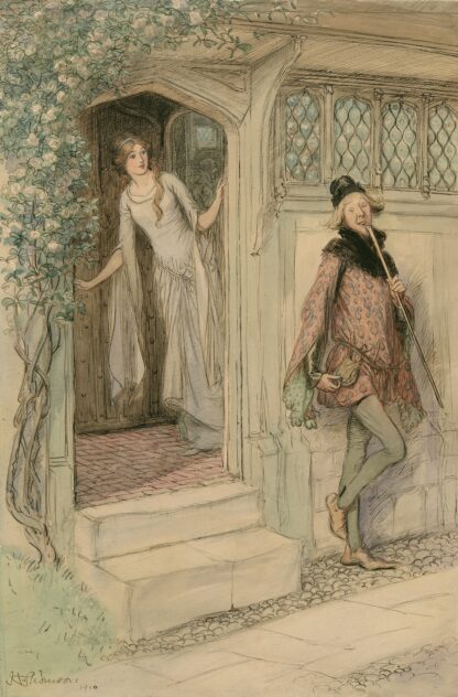 Illustrations to Merry wives of Windsor Pl.01 by Hugh Thomson