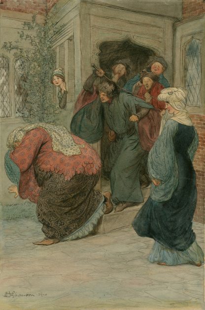 Illustrations to Merry wives of Windsor Pl.27 by Hugh Thomson