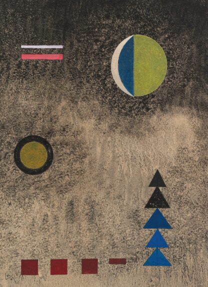 Im lockeren Schwarz by Wassily Kandinsky