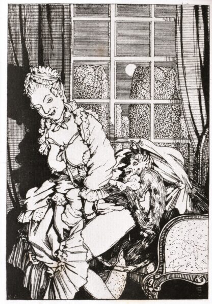 Image from Somov’s ‘Livre de la marquise’ 7 by Konstantin Andreevich Somov