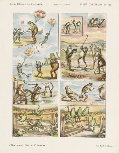 In het kikkerland by Emrik & Binger