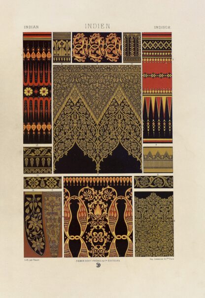 Indien 2 by Auguste Racinet