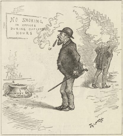 Inspecting the kitchen by Thomas Nast
