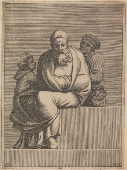 Jacob, Ancestor of Christ by Adamo Scultori
