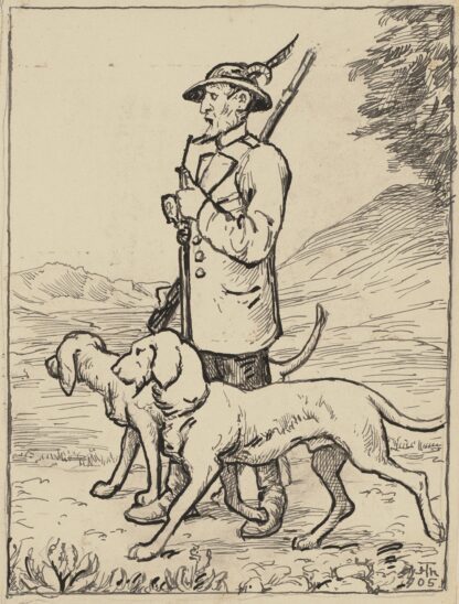 Jäger by Hans Thoma