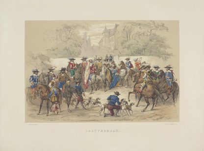 Jagtvermaak by Pieter Wilhelmus van de Weijer