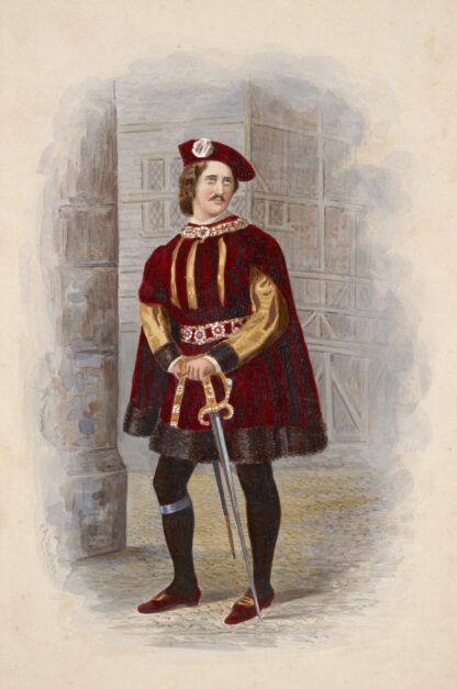 James William Wallack by Conrad A. Müller