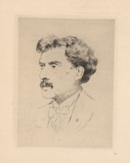 Jean Alexandre Joseph Falguiere by Louise Abbéma