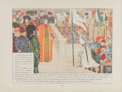 Jeanne d’Arc Pl.21 by Louis Maurice Boutet de Monvel