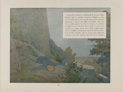 Jeanne d’Arc Pl.36 by Louis Maurice Boutet de Monvel