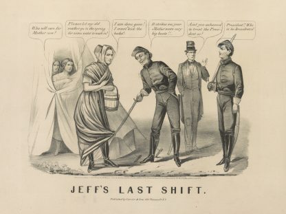 Jeff’s last shift by Currier & Ives.