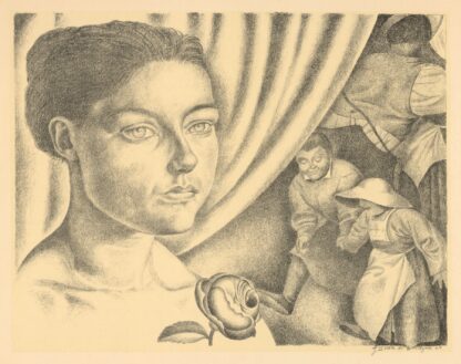 Jeune Femme by Gustave Van de Woestijne