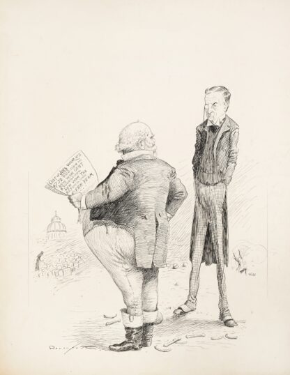 Joe Chamberlain’s War – it comes high but they must have it by Homer Davenport