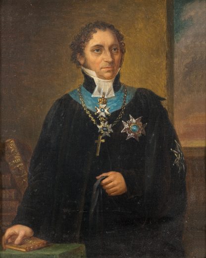 Johan Olof Wallin by Carl Wilhelm Nordgren