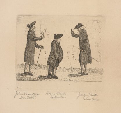 John Wemyss, Robert Clerk, George Pratt by John Kay