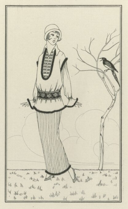 Journal des Dames et des Modes, Costumes Parisiens, 1914, No. 145 by Anonymous