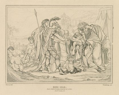 King Lear, Lear with Cordelia dead in his arms, act V scene III by William Francis Starling